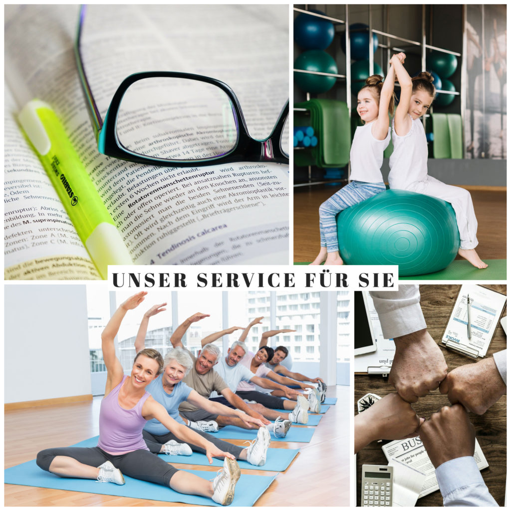 Serviceleistungen Gesundheits- und Rehasportverein Baden-Württemberg-Leinfelden e.V.